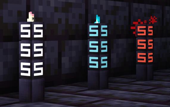 lightS with particles on